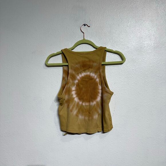 Guess Tan Cropped Tank Top Sz L - Picture 8 of 11